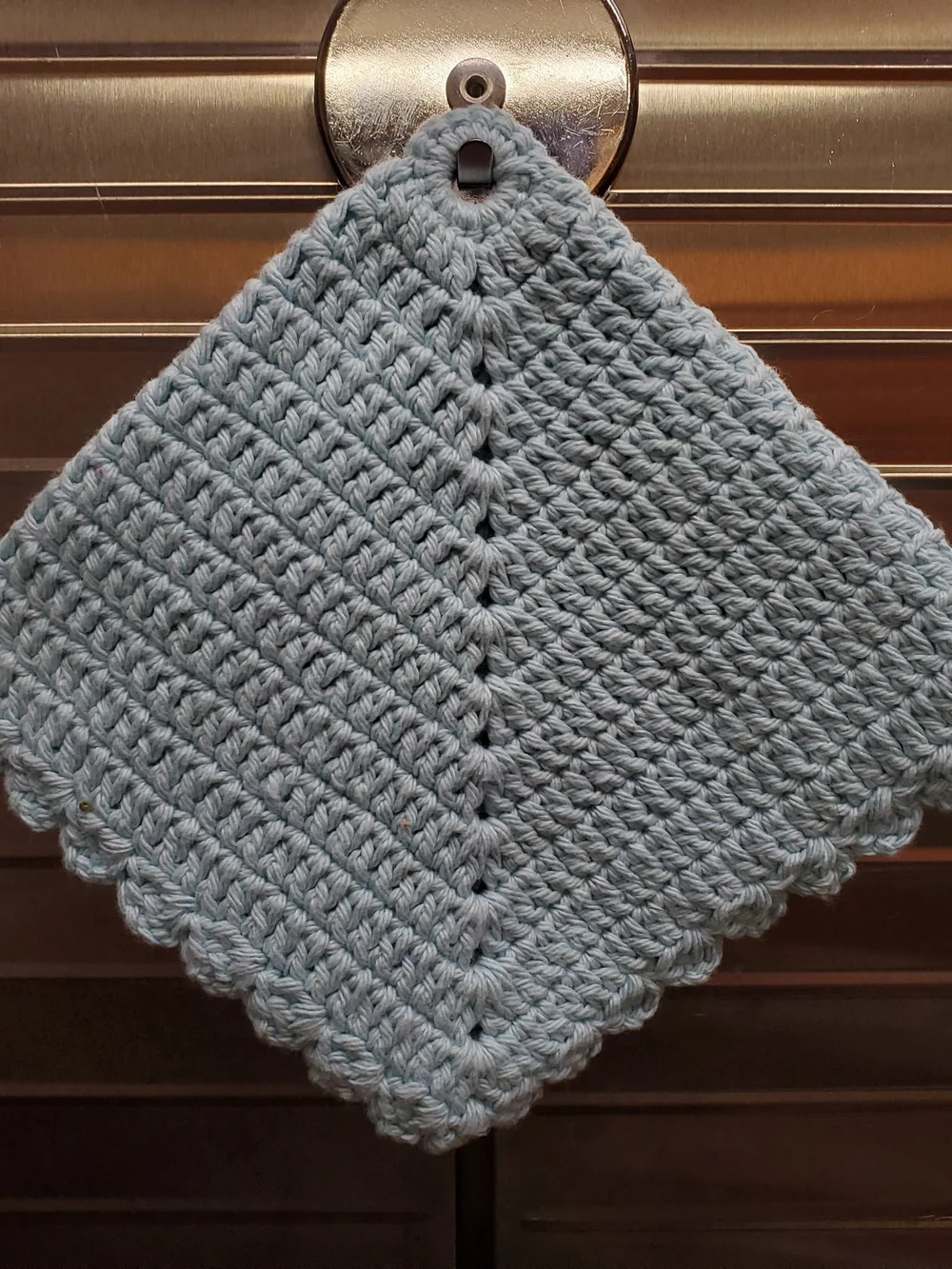 Handmade Granny Core Double Crochet Cotton Potholders Hot Pads Trivet